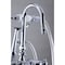 Kingston Brass CC616T1 Clawfoot Tub Faucet with Hand Shower, Polished Chrome CC616T1 - alternate 6